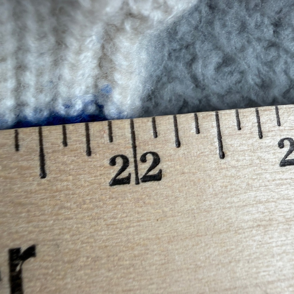 La Ligne Sweater Womens S Cream Blue Striped 100% Cashmere Ribbed Pullover - Picture 7 of 11